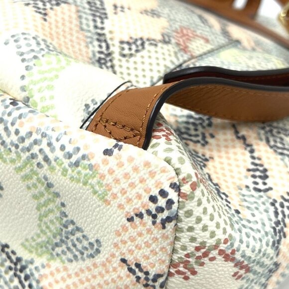 Tory Burch Dot Mosaic Pattern Daypack Bag Backpack Multicolore/GoldHardware main image 12